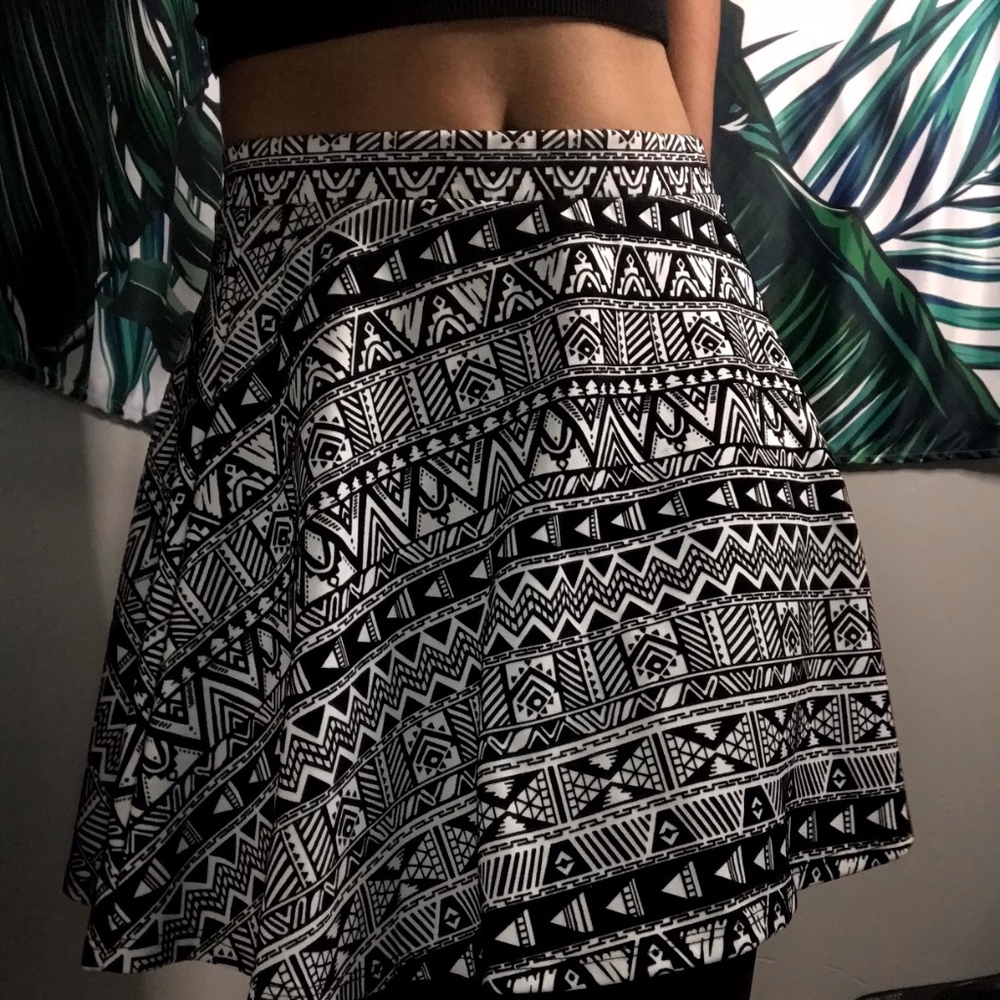 Tribal Print Skirt